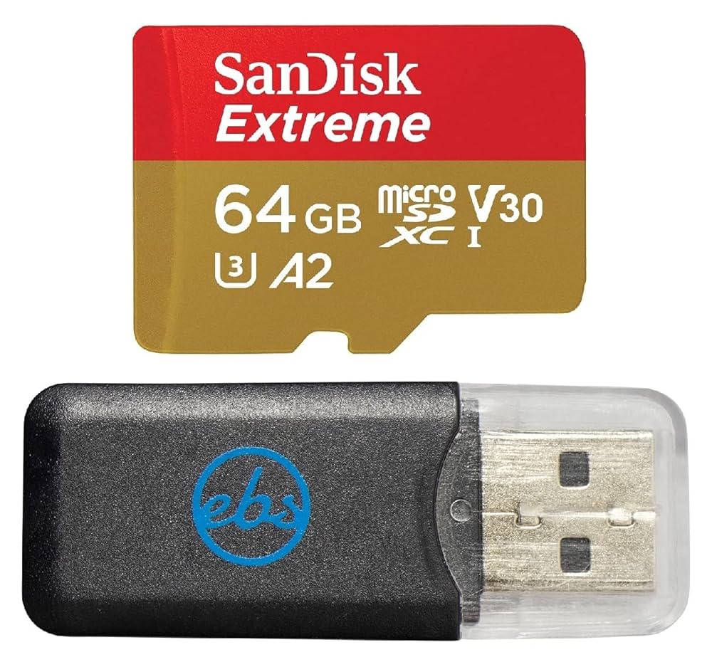 Amazon.co.jp: SanDisk Extreme 64GB MicroSDXC メモリーカード